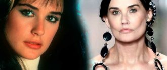 How Demi Moore&#39;s appearance changed
