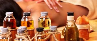 Oils for massage and their properties. Basic and essential for erotic, anti-cellulite, healing, rejuvenating 