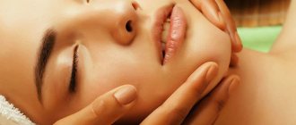 Myofascial facial massage
