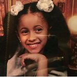 This is what singer Cardi B looked like as a child